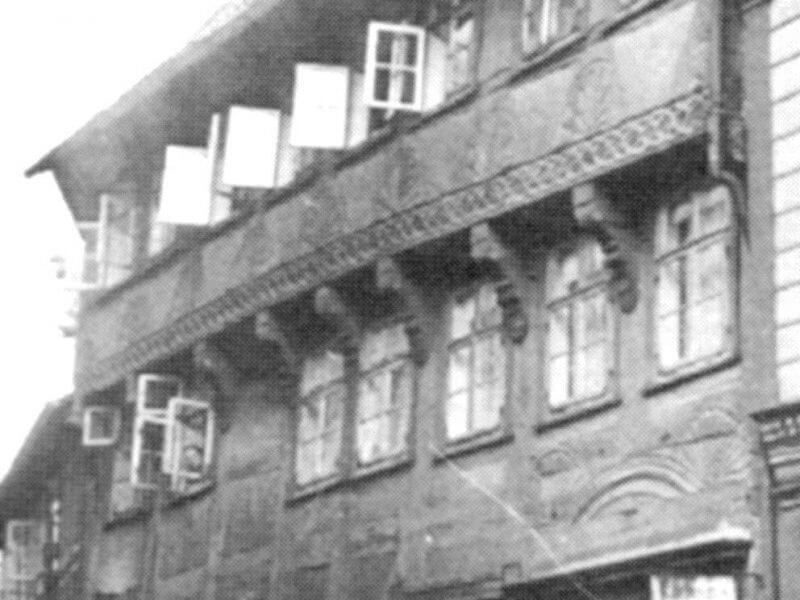 pg-lange - Thörmersches Haus Fassade um 1900