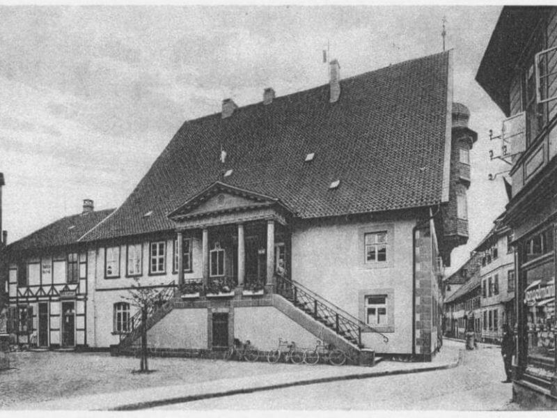 pg-lange - Altes Rathaus Osterode Bestand um 1920