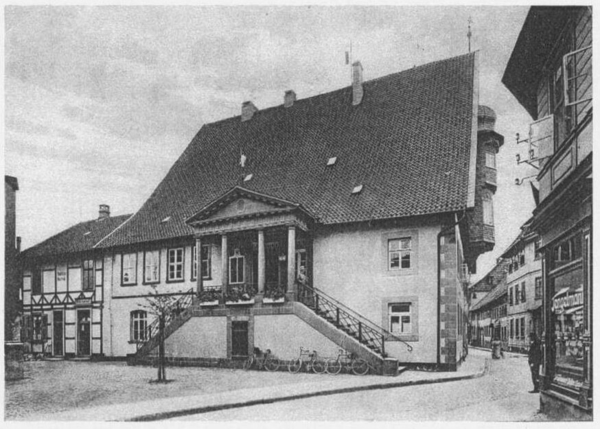 pg-lange - Altes Rathaus Osterode Bestand um 1920